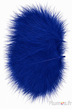 Kalkoen maraboe - 8-12 cm - nachtblauw